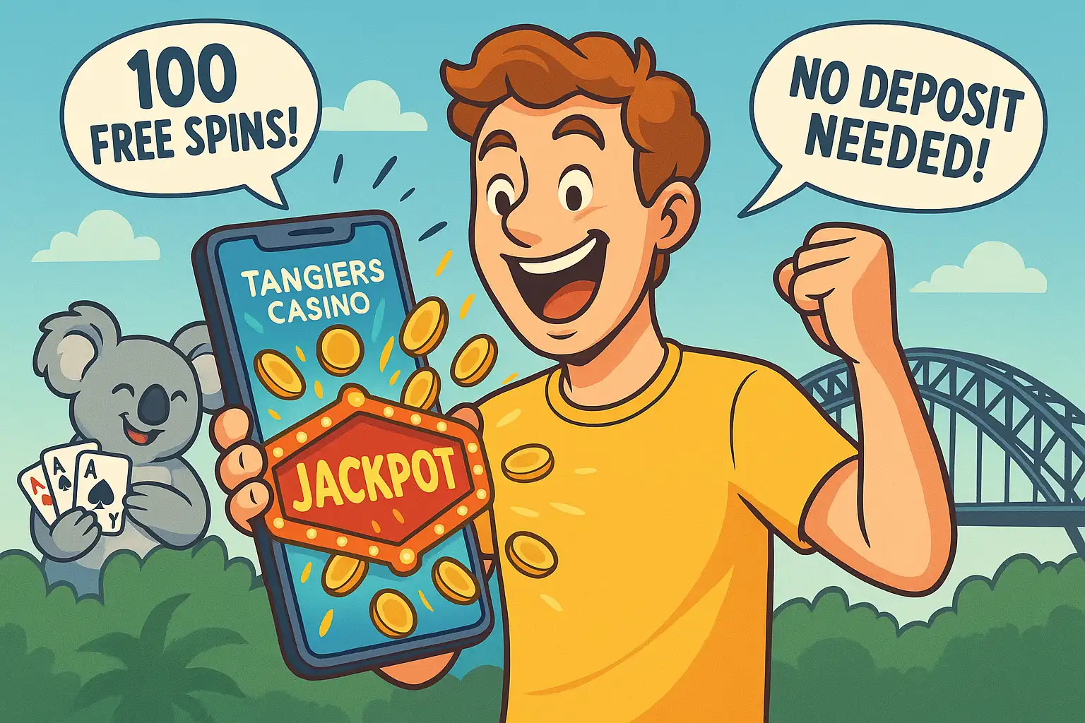 Tangiers Casino’s 100 Free Spins Special for Australian Players